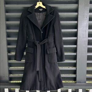 bebe Classic Black Winter Coat